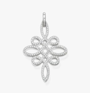 The Tepo 18kt Diamond White Gold Pendant