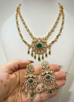 Rajsi Noor Mossanite Necklace