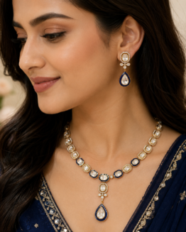 Roshan polki necklace