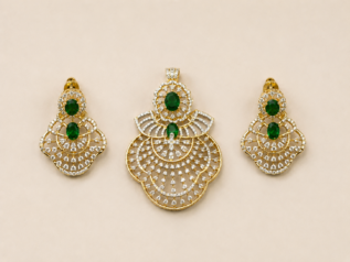 Harmony Spark Pendant Set(w/o chain)