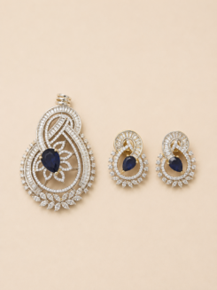 Sunrise Glow Pendant Set(w/o chain)