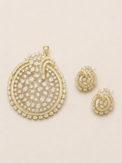 Elite Blossom Pendant Set(w/o chain)