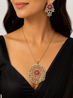 Luxe Petal Pendant Set (w/o chain)
